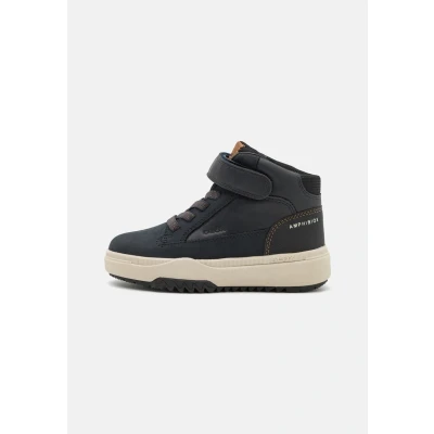 Abbildung von Geox Bunshee BOY Sneaker high für Kinder, Größe: 30, Navy/black Schuhe