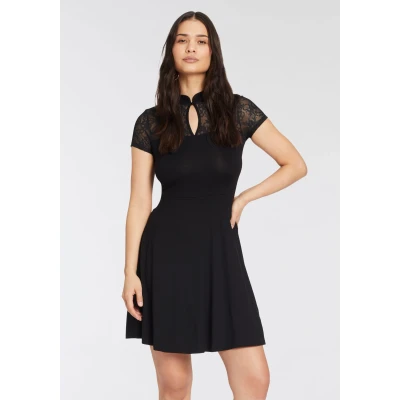 Abbildung von Laura Scott Spitzenkleid, mit elegantem Spitzeneinsatz NEUE KOLLEKTION