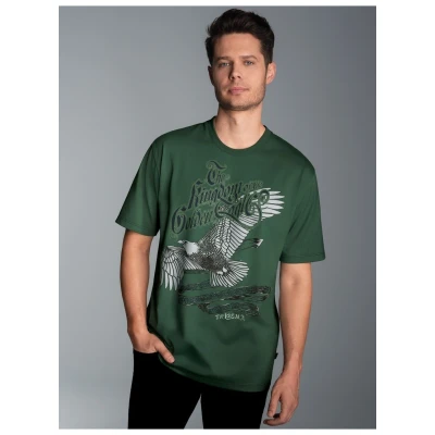 Abbildung von Trigema T Shirt &quot;TRIGEMA mit großem Adler Printmotiv&quot;