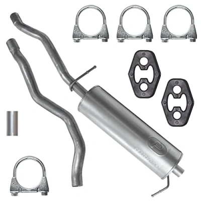 Abbildung von Mitteltopf Auspuff für Galaxy 1 I MK1 Seat Alhambra VW Sharan 1.9 TDI