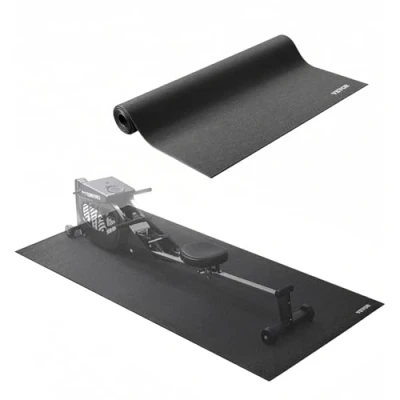 Abbildung von VEVOR Bodenschutzmatte für Sportgeräte Laufbandmatte Fitnessgeräte 915x1980mm