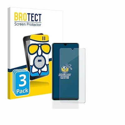 Abbildung von BROTECT Entspiegelungs Schutzglas für Huawei P30 (3 Stück) Schutz Folie Panzerfolie Glas Matt [Extrem Kratzfest 9H, Anti Reflex, Fingerprint]