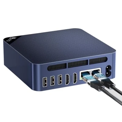 Abbildung von Beelink EQ14 Mini PC, Intel Prozessor N150 (4C/4T, bis zu 3.6Ghz), 16G DDR4 500G M.2 SSD Computer 25W TDP, 4K Dual Display, 1000M LAN/WiFi 6/BT5.2/Type C
