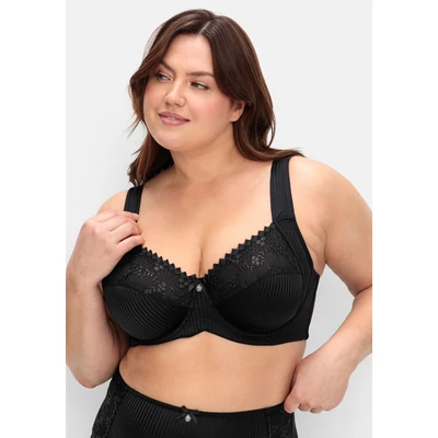 Abbildung von Sheego Minimizer Bügel BH, Damen, Größe: 105F, Schwarz