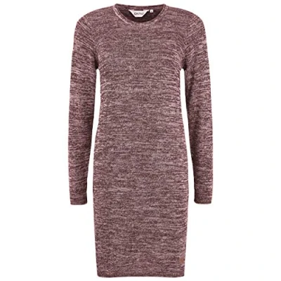Abbildung von Oxmo Oxdanielle Strickkleid, Damen, Größe: Large, Andorra red
