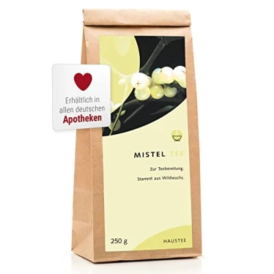 Abbildung von Weltecke Mistel Tee lose 250 g Mistelkraut geschnitten &amp; natürlich I Premium Qualität hergestellt abgefüllt in Deutschland Würzig herber Geschmack ohne künstliche Aromen Viscum album