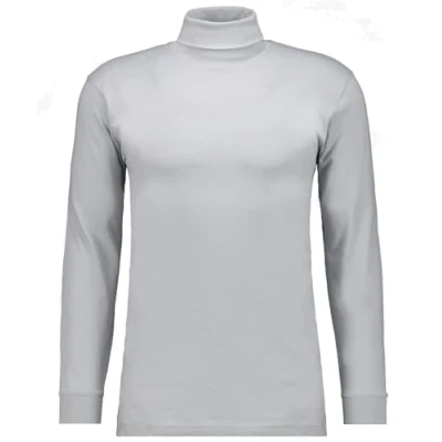 Abbildung von RAGMAN Herren Basic Rollkragenshirt Langarm XL, Silber 024