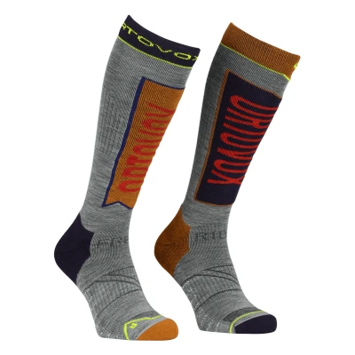 Abbildung von Ortovox Men Free Ride Long Socks Clay Orange Größe 45/47