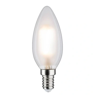 Abbildung von Paulmann 28613 LED Lampe Filament Kerze 5W Klassik Leuchtmittel dimmbar Matt 2700K Warmweiß E14