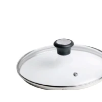 Abbildung von Tefal Glasdeckel 26 cm, Edelstahlfassung, Spülmaschinenfest, Dampfventil, Thermokunststoffgriff, 28097612