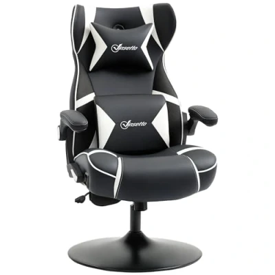 Abbildung von Vinsetto Schreibtischstuhl Gamingsessel, 69 x 73 118cm (PC Stuhl, 1 St), mit Lautsprecher