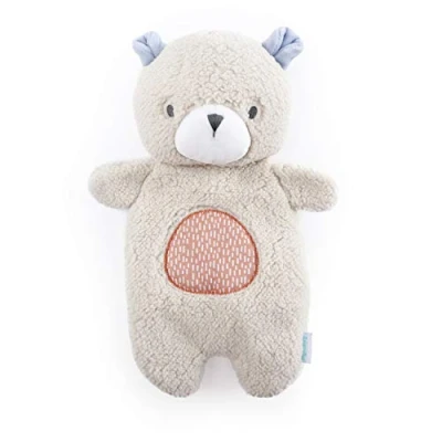 Abbildung von Ingenuity 12379 Nate Bär weiches und hochwertiges Kuscheltier mit Füllung, geschlechtsneutral, braun, 70 g