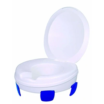 Abbildung von Erhöhter Toilettensitz Clipper III, mit seitlichen Halterungen + Deckel