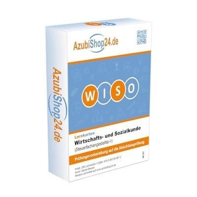 Abbildung von Wiso Wirtschafts und Sozialkunde Steuerfachangestellte Steuerfachangestellter Lernkarten Prüfungswissen: Prüfungsvorbereitung