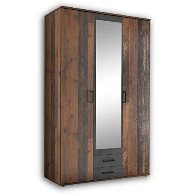 Abbildung von Pol Power Kleiderschrank 120 x 197 54 cm (B/H/T)