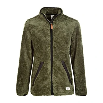 Abbildung von Weather Report Lucille Fleecejacke, Damen, Größe: 38, Dark olive