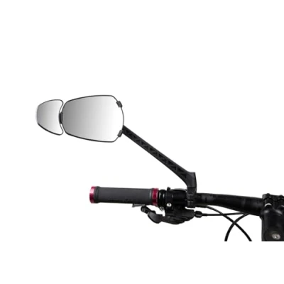 Abbildung von ZEFAL Espion E100 Links Fahrradspiegel für e bike links, Fahrrad und Elektrofahrradrückspiegel Lenkermontage Optimiert die Fahrradsichtbarkeit 80 cm2 Hergestellt in Frankreich