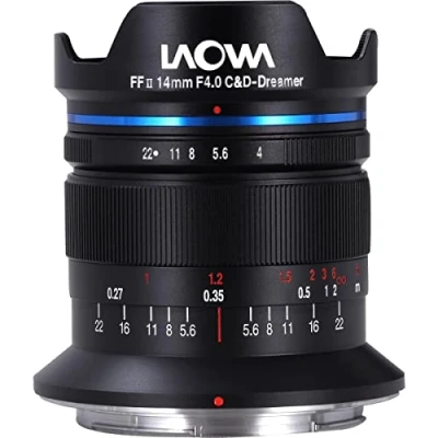 Abbildung von LAOWA 14mm f/4 FF RL Zero D für Nikon Z Vollformat