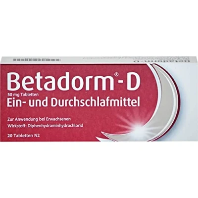 Abbildung von Betadorm D Tabletten 20 St