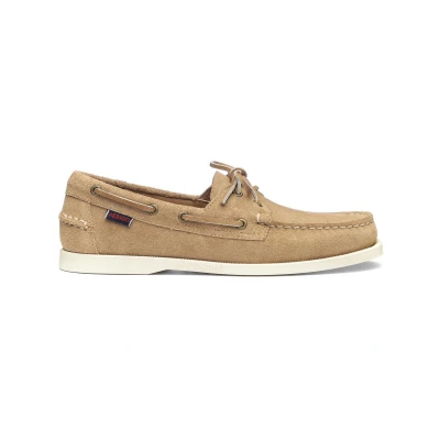 Abbildung von Sebago Docksides Portland Flesh OUT Bootsschuh, Herren, Größe: 44, Beige/camel Schuhe