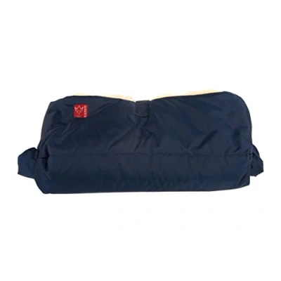 Abbildung von Kaiser 6573222 Handwärmer Big Double, Lammfell medizin, Stoff: marine