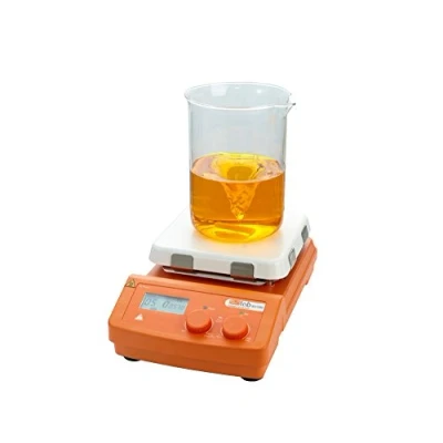 Abbildung von sunLab ABS Digitaler Magnetrührer mit Heizung bis 550C, 1500 UpM, 230V