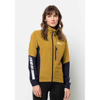 Abbildung von Jack Wolfskin Morobbia Trainingsjacke, Damen, Größe: Medium, Golden spice