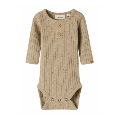 Abbildung von Lil&#039; Atelier Baby romper lange mouwen Omilo pure cashmere 62