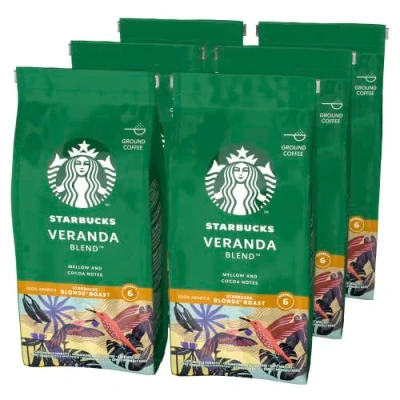 Abbildung von STARBUCKS Veranda Blend, Helle Röstung, Filterkaffee 200g (6er Pack)