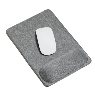 Abbildung von SenseAGE Mauspad mit Handauflage Mousepad Kissen für Alle Maus ergonomisch Mausunterlage gegen Handgelenkschmerzen Büro/Homeoffice 27 x 18,3 cm Grau