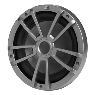 Abbildung von JBL Stage Marine Lautsprecher Wasserdicht 8&quot; (200mm) Subwoofer Grau 375 Watt Starke und Hoch Seetaugliche Bootslautsprecher UV Salzwasser resistente Outdoor Einbaulautsprecher
