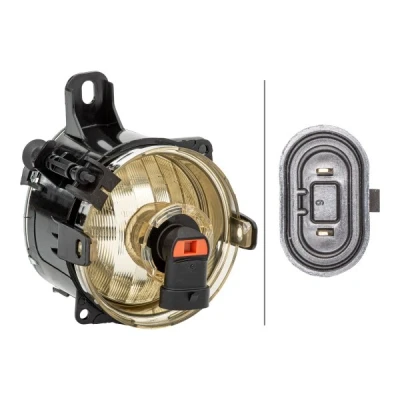 Abbildung von HELLA 1N0 354 824 011 Nebelscheinwerfer links 12 mit Glühlampe OPEL: Corsa E Schrägheck, D Meriva B