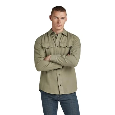 Abbildung von G Star Marine SLIM Shirt Hemd, Herren, Größe: XL, Shamrock