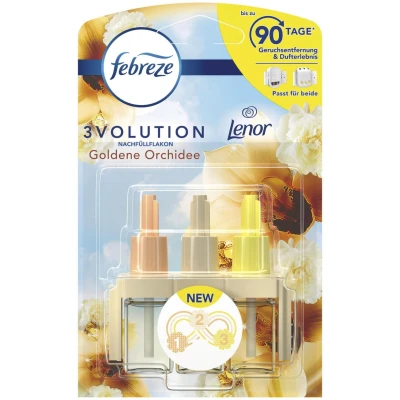 Abbildung von Febreze Raumduft 3Volution Nachfüllflakon Lenor Goldene Orchidee 20ml