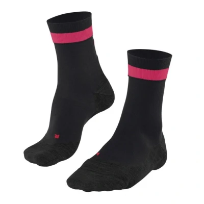 Abbildung von FALKE Damen Laufsocken RU4 Endurance W So Baumwolle Funktionsmaterial antiblasen 1 Paar, Schwarz Black 3001, 35 36