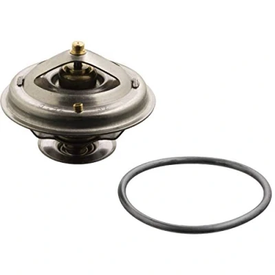 Abbildung von FEBI BILSTEIN 18294 Kühlwasserthermostat 75 34 mit Dichtring VOLKSWAGEN: Passat B3/B4 Variant, GOLF 3, Sharan I, FORD: Galaxy Mk1 MPV