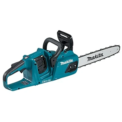 Abbildung von Makita DUC355Z Kettensäge kabellos verwendet 2x 18 V Batterien (nicht im Lieferumfang enthalten) 35 cm 4,7 kg SOLO
