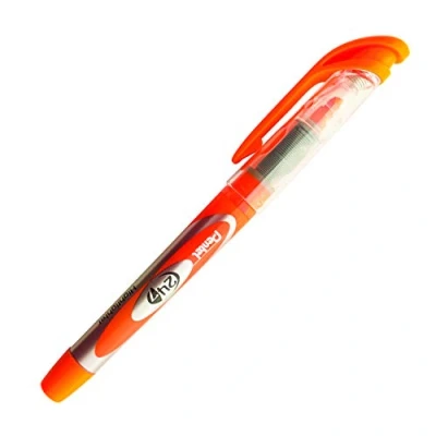 Abbildung von Pentel SL12 F Textmarker mit Flüssigtinte, 12 Stück, orange