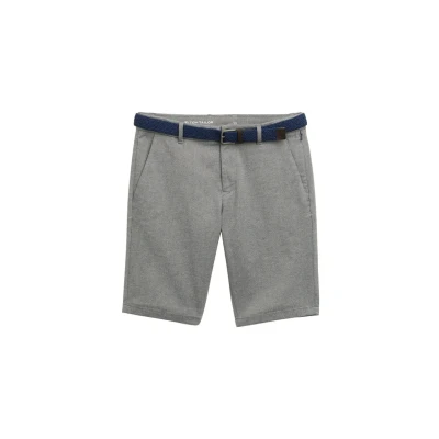 Abbildung von TOM Tailor Shorts, Herren, Größe: 30, White navy zig zag structure