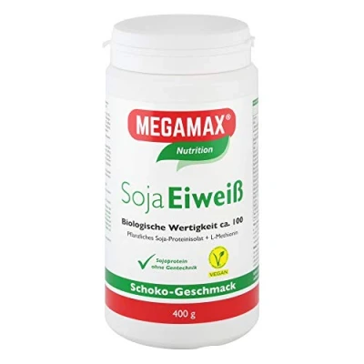 Abbildung von Megamax Soja Eiweiss Schoko Pulver