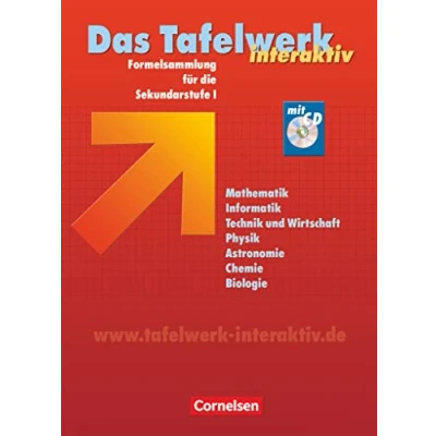 Abbildung von Das Tafelwerk interaktiv Formelsammlung für die Sekundarstufe I Allgemeine Ausgabe: Schulbuch mit CD ROM