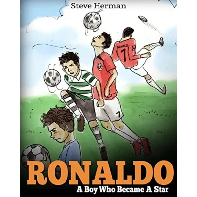 Abbildung von Ronaldo: A Boy Who Became Star. Inspiring children book about one of the best soccer players.