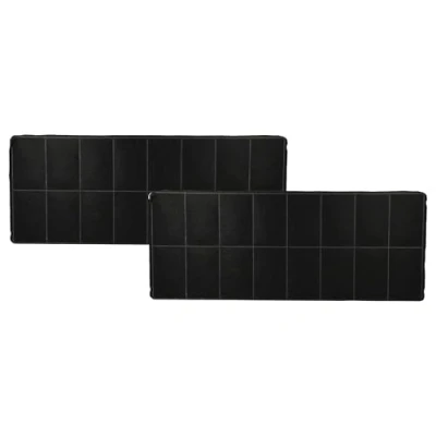 Abbildung von vhbw 2x Aktivkohlefilter kompatibel mit Siemens LI16030, LI16030/06, LI12030, LI16030/07, LE67120 Dunstabzugshaube 42 x 16,8 3,1 cm