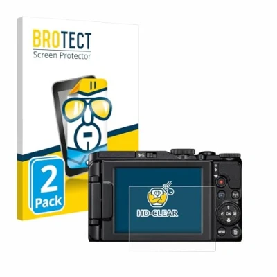 Abbildung von BROTECT (2 Stück Schutzfolie für Nikon Coolpix S9900 Displayschutz Folie Ultra Klar