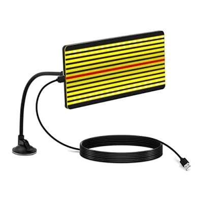 Abbildung von MSW DENTPULLER.L01 Dellenlampe LED 32 x 15 cm Flexarm mit Saugnapf 3,94 W Fixierlampe Ausbeulreflektor