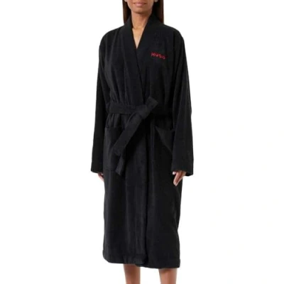 Abbildung von HUGO Bademantel, Damen, Größe: Small, Black