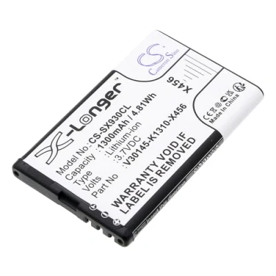 Abbildung von CS SX930CL Akkus 1300mAh Kompatibel mit [Siemens] Gigaset SL930, SL930A, SL930h, [Telekom] Speedphone 701 Ersetzt V30145 K1310 X456