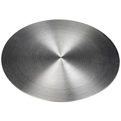 Abbildung von Spring 2829850018 Fondue Aluminiumrondelle, Edelstahl, silber, 18 x 18,5 21,5 cm