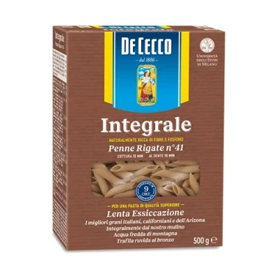 Abbildung von De Cecco Vollkorn Penne Rigate, No.41, 500 g