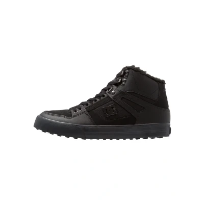 Abbildung von DC Shoes PURE Unisex Schnürstiefelette, Größe: 42.5, Black Leder und textil
